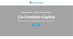 Desktop Screenshot of cocreationcapital.com